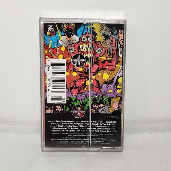 Green Jelly Cereal Killer Soundtrack Tested Cassette (BMG, 1993) Pre-owned - Picture 2 of 6